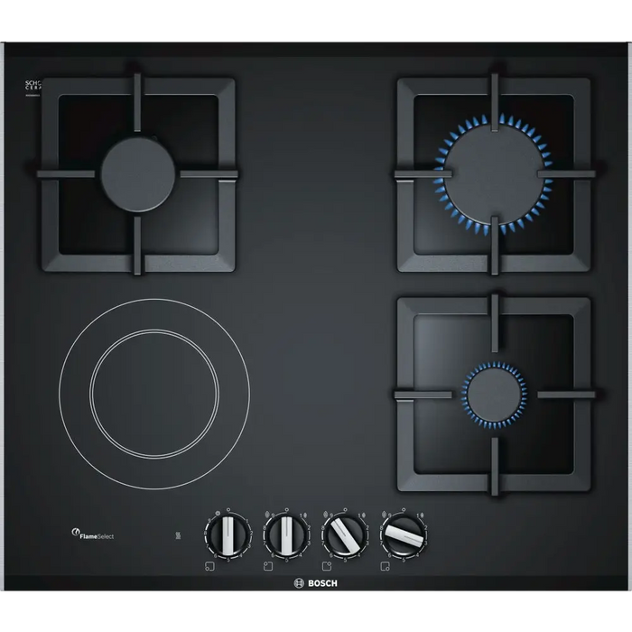 Built-in hob BOSCH PSY6A6B20 - Комбинирани плотове<<<Плотове за вграждане<<<Уреди за вграждане<<<TechnoMix