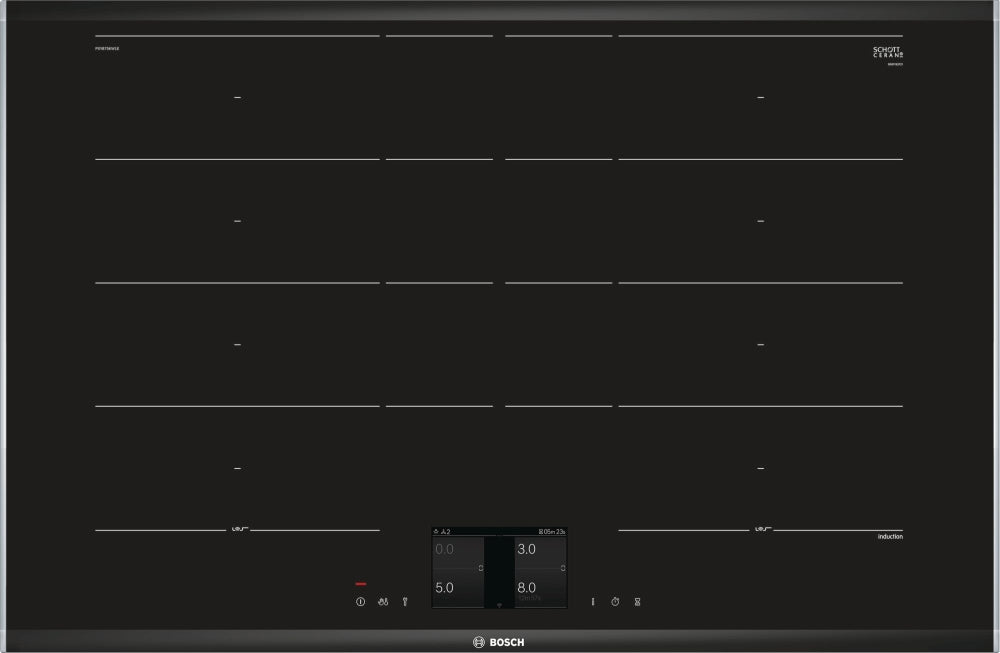 Built-in hob BOSCH PXY875KW1E - Плотове<<<BOSCH плотове<<<BOSCH<<<PolyComp&&&Индукционни плотове<<<Плотове за