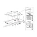 Built-in hob WHIRLPOOL WF S5060 CPBF - Индукционни плотове<<<Плотове за вграждане<<<Уреди за
