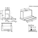 Built-in hood AEG DPE5660M - Телескопични абсорбатори<<<Абсорбатори за вграждане<<<Уреди за