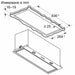 Built-in hood BOSCH DLN87AC50 stainless steel. 86 cm - Аспиратори<<<BOSCH аспиратори<<<BOSCH<<<PolyComp&&&Аспиратори за