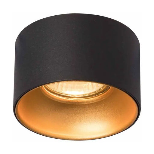 BUILT-IN MOON G5.3 Ф70MM BLACK VIVALUX POLLA - Луни<<<Вътрешно осветление<<<Осветление<<<Praktiker&&&Луни<<<Вътрешно
