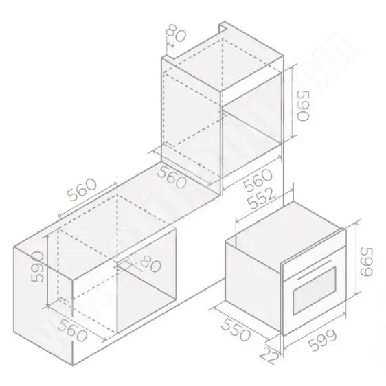 Built-in oven ELICA Virtus Multi 60 TFT Pyro BL 65 l Pyrolysis A+ - Фурни с пиролиза<<<Фурни за вграждане<<<Уреди за