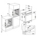 Built-in oven WHIRLPOOL W6 OM4 4S1 P BSS 73 l Pyrolysis A+ - Последни бройки<<<Едра бяла техника<<<TechnoMix&&&Фурни за