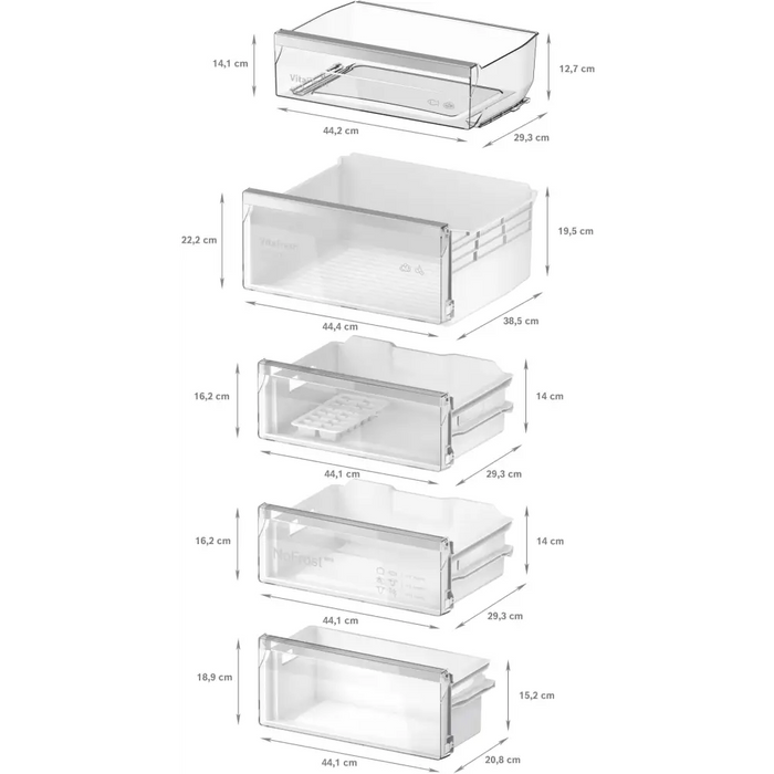 Built-in refrigerator BOSCH KIN96VFD0 - Хладилници с фризер<<<BOSCH хладилници<<<BOSCH<<<PolyComp&&&Хладилници за
