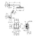 BUILT-IN SHOWER SET WITH GROHE PRECISION THERMOSTAT - Душ комплекти и смесители за вграждане<<<Смесители и