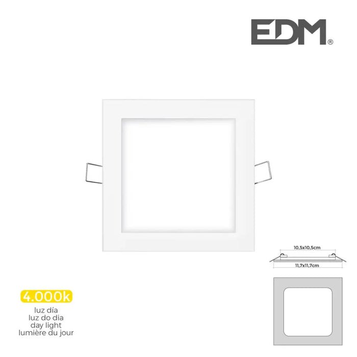 Built-in spotlight EDM 31606 Downlight A G 6 W 320 Lm (4000 K) - Декорация и Осветление<<<Дом Градина<<<BigBuy&&&LED