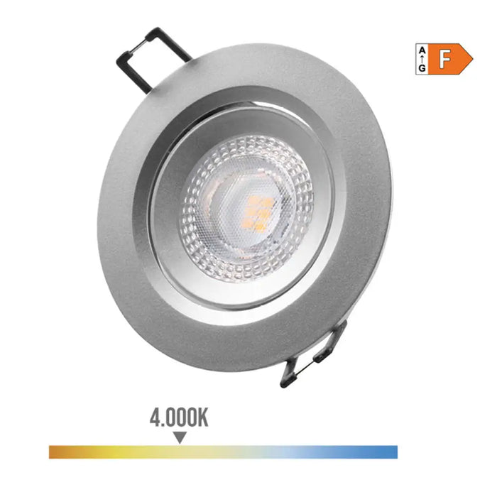 Built-in spotlight EDM 31632 Downlight F 5 W 380 lm (4000 K) - Декорация и Осветление<<<Дом Градина<<<BigBuy&&&LED