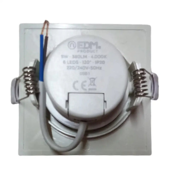 Built-in spotlight EDM 31633 Downlight F 5 W 380 lm (4000 K) - Декорация и Осветление<<<Дом Градина<<<BigBuy&&&LED