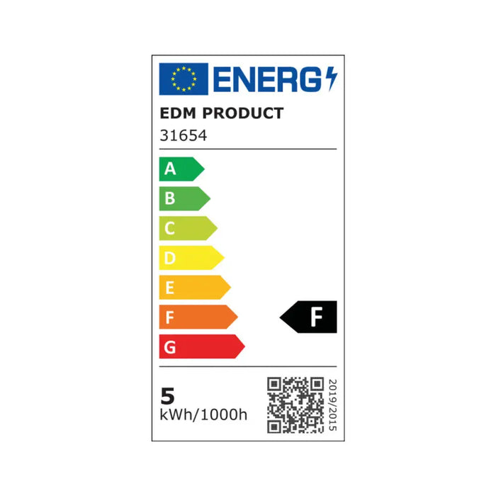 Built-in spotlight EDM 31654 Downlight F 5 W 380 lm 3200 Lm (3200 K) - Декорация и Осветление<<<Дом