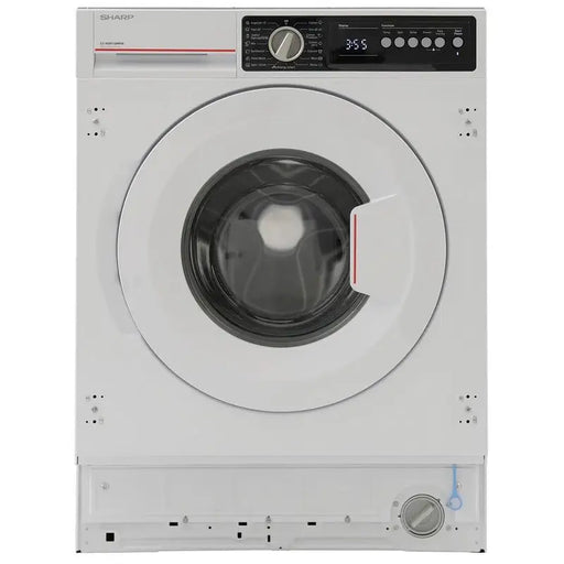 Built-in washing machine Sharp ES-NIB814BWNA-EE 1400 rpm 8.00 kg A White - Перални машини<<<Уреди за