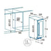 Built-in wine cooler CATA VI30117X - Хладилни витрини и виноохладители за вграждане<<<Хладилници за вграждане<<<Уреди