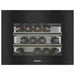 Built-in wine cooler MIELE KWT 7112 iG Obsidian Black - Хладилни витрини и виноохладители за вграждане<<<Хладилници за