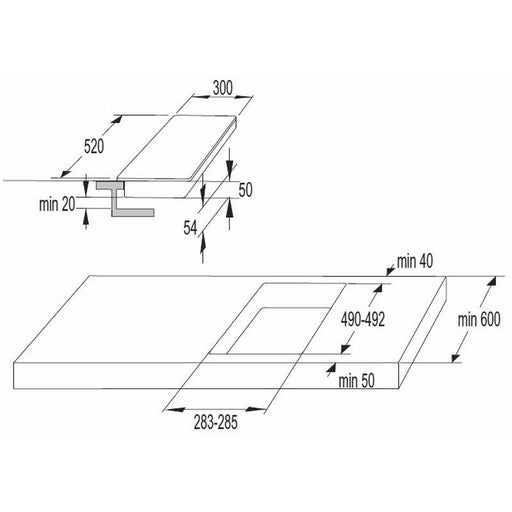Built-in worktop GORENJE ECT322BSC - Стъклокерамични плотове<<<Плотове за вграждане<<<Уреди за