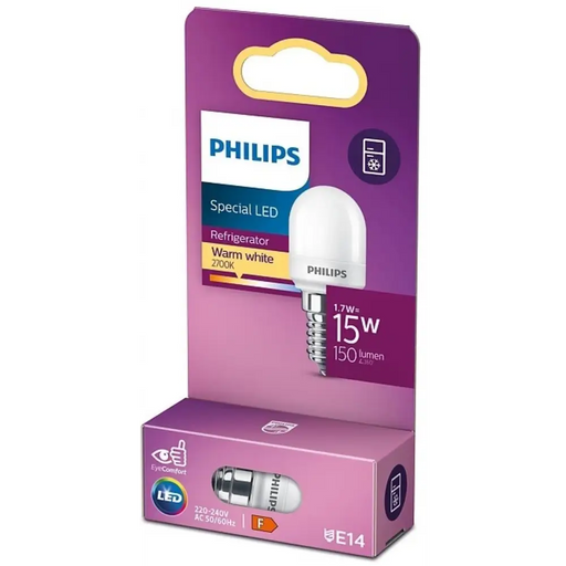 Bulb Philips LED 1.7 = 15 W 827/T25 E14 for refrigerator - Крушки<<<Дом и градина<<<TechMart