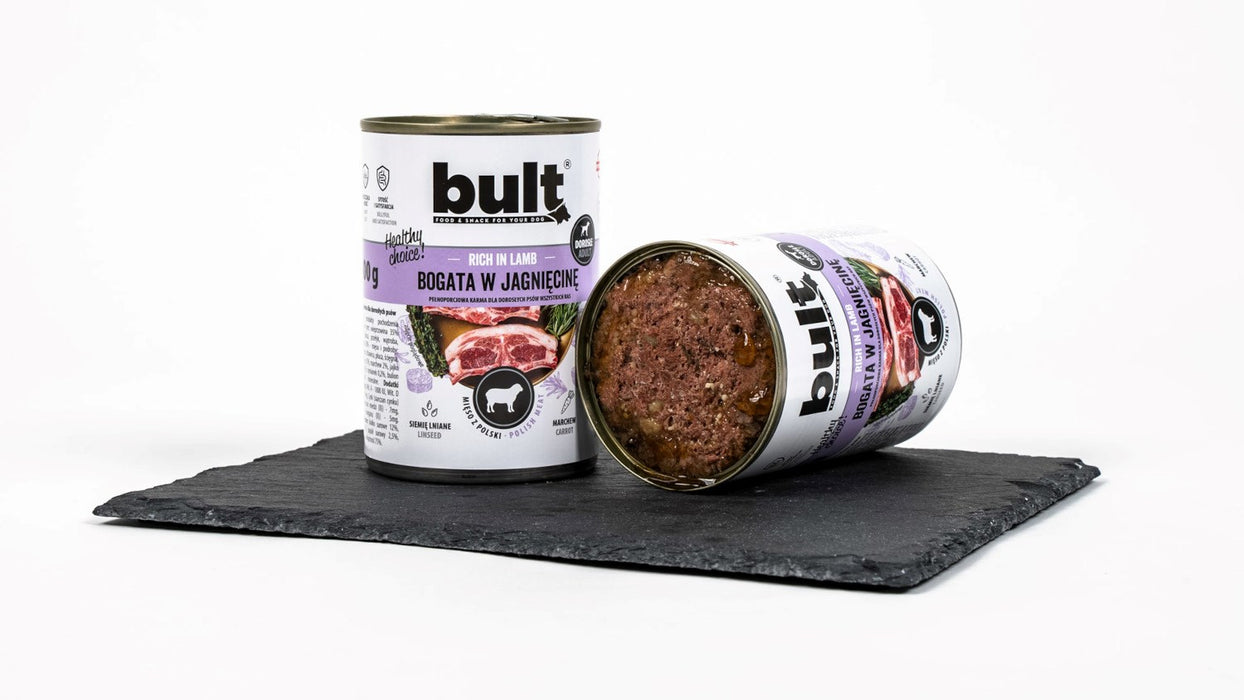 BULT Rich in lamb - Wet dog food - 800 g