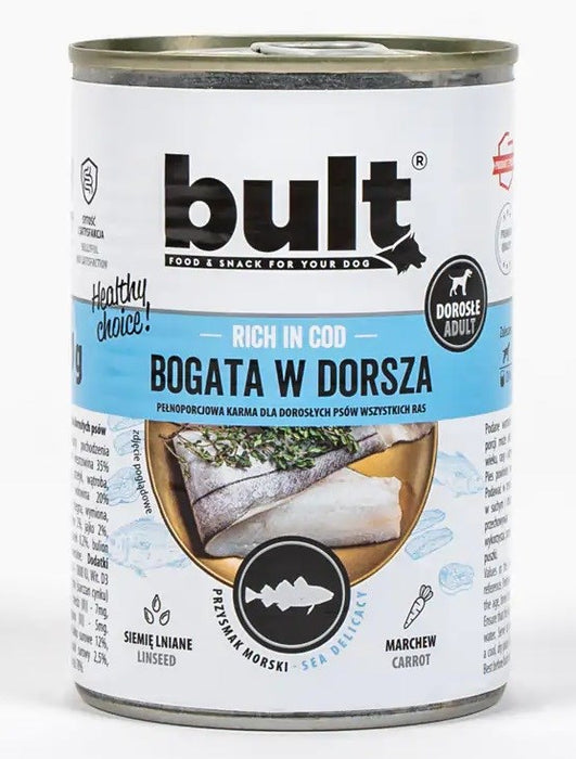 BULT Rich in cod - Wet dog food - 800 g