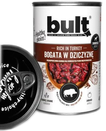 BULT Rich in game - Wet dog food - 800 g