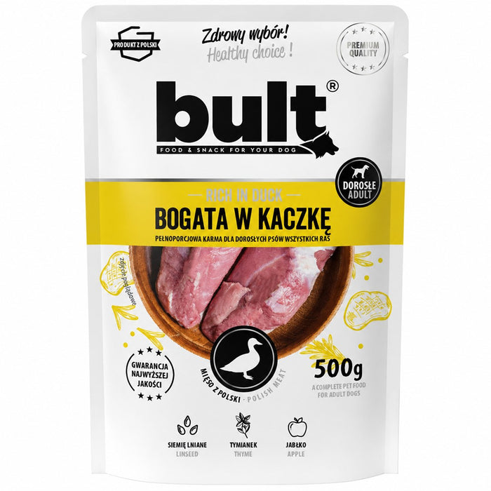 BULT Rich in Duck – wet dog food – 500 g