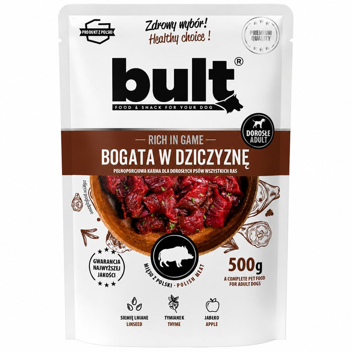 BULT Rich in Game – wet dog food – 500 g