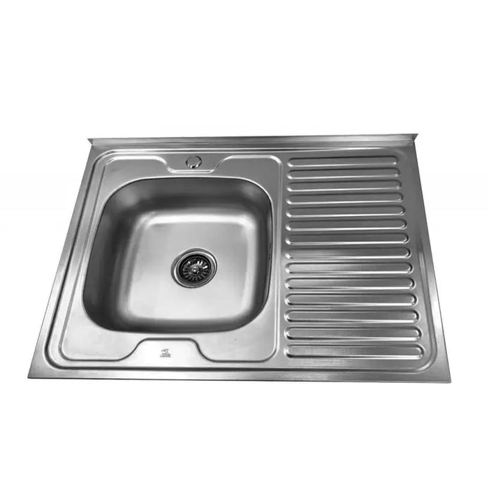 BURGUNDY KITCHEN SINK INTER CERAMIC ICK8660 RIGHT 80X60 CM. - Кухненски мивки<<<Кухненски