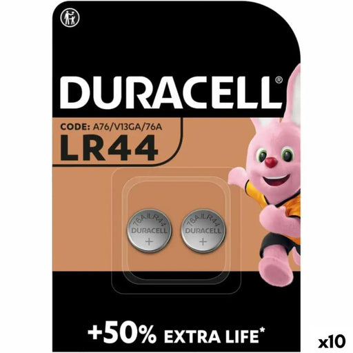Button battery DURACELL 1,5 V LR41 (10 Units) - Електроника Батерии<<<Компютри| Електроника<<<BigBuy&&&Алкални
