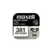 Button battery silver MAXELL SR1120 SW /381/391/ AG8 1.55V - Батерии<<<Батерии и зарядни у-ва<<<ValiAPI