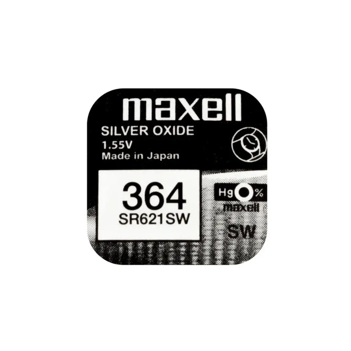 Button battery silver MAXELL SR621SW /364/AG1/ - Батерии<<<Батерии и зарядни у-ва<<<ValiAPI&&&Електроника
