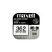 Button battery silver MAXELL SR721 SW AG11/362/ 1.55V - Батерии<<<Батерии и зарядни у-ва<<<ValiAPI