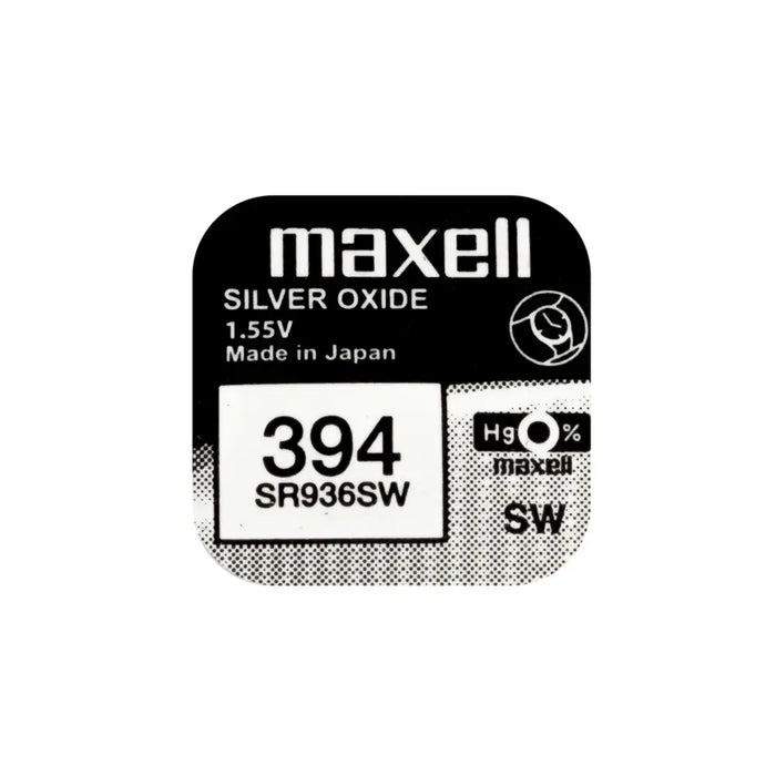 Button battery silver MAXELL SR936 SW /AG9/ 394 1.55V - Батерии<<<Батерии и зарядни у-ва<<<ValiAPI&&&Електроника