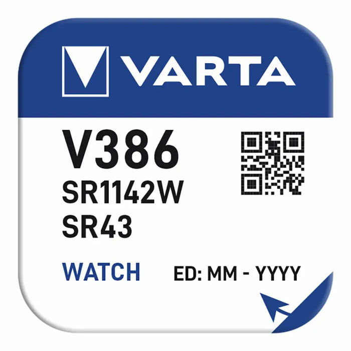 Button battery Varta Silver Silver oxide 1,55 V 1,5 V 1.5 V SR43 (1 Piece) - Електроника Батерии<<<Компютри|
