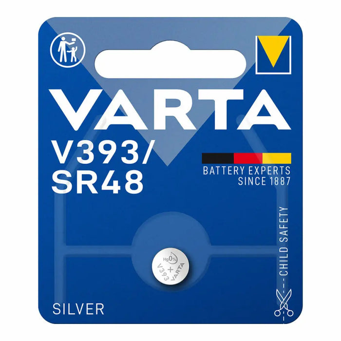 Button battery Varta Silver Silver oxide 1,55 V SR48 - Електроника Батерии<<<Компютри| Електроника<<<BigBuy&&&Алкални