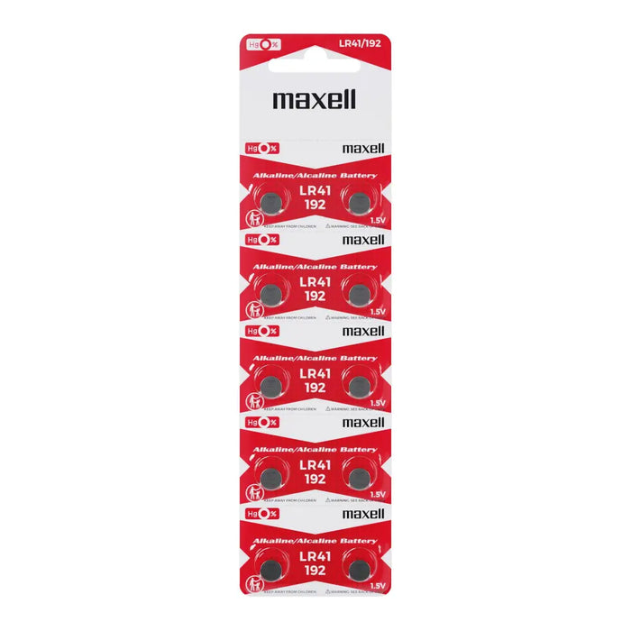 Button microalkaline battery LR41 /AG3/ 10 pcs./pack price for 1 pc. MAXELL - Батерии<<<Батерии и зарядни у-ва<<<ValiAPI