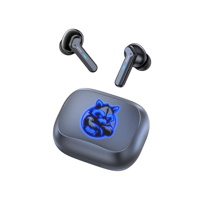 Buxton BTW 8200 Racoon - In-ear wireless earphones with charging case, white