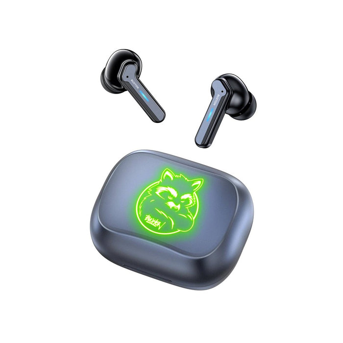Buxton BTW 8200 Racoon - In-ear wireless earphones with charging case, white