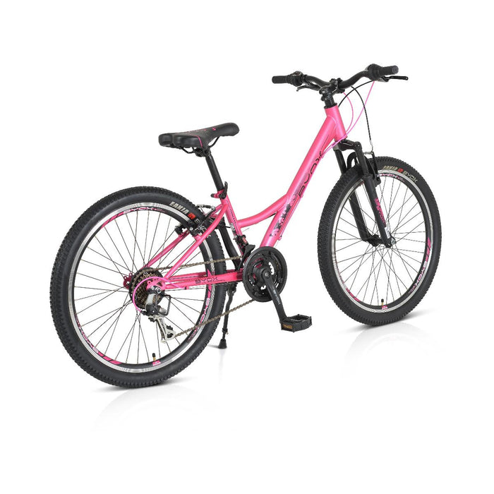 BYOX 24 21ST STEEL PINK BICYCLE