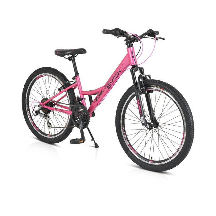 BYOX 24 21ST STEEL PINK BICYCLE