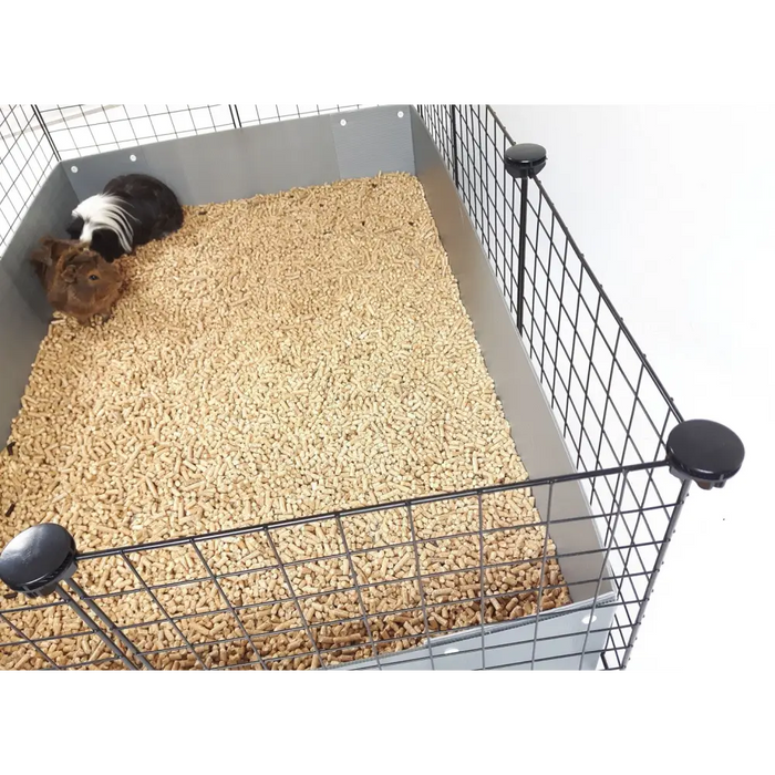 C&C Modular cage 3x2 110x75 cm guinea pig hedgehog silver grey - CagesDMZ-KLA<<<For small animalsDMZ<<<ActionPL