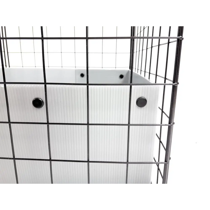 C&C Modular cage 3x2 110x75 cm guinea pig hedgehog silver grey - CagesDMZ-KLA<<<For small animalsDMZ<<<ActionPL