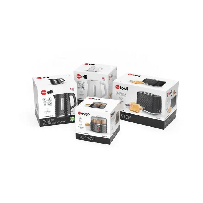 C280C ELDOM Kettle ELLI capacity 1.7 l power 2200 W black strix black - Electric kettlesAGD-CZE<<<Home Appliance