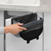Cabinet door trash bin Wenko Fago 55028100 5 L Black Foldable - Почистване Прахосмукачки И Гладене<<<Дом