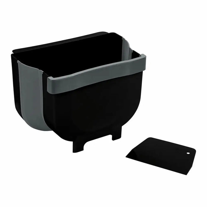 Cabinet door trash bin Wenko Fago 55028100 5 L Black Foldable - Почистване Прахосмукачки И Гладене<<<Дом