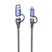 Cable 4in1 USB 2.0 Vention CTLLH 2m (black) - Combo Cables<<<USB cables<<<GSM Accessories<<<InnproXML