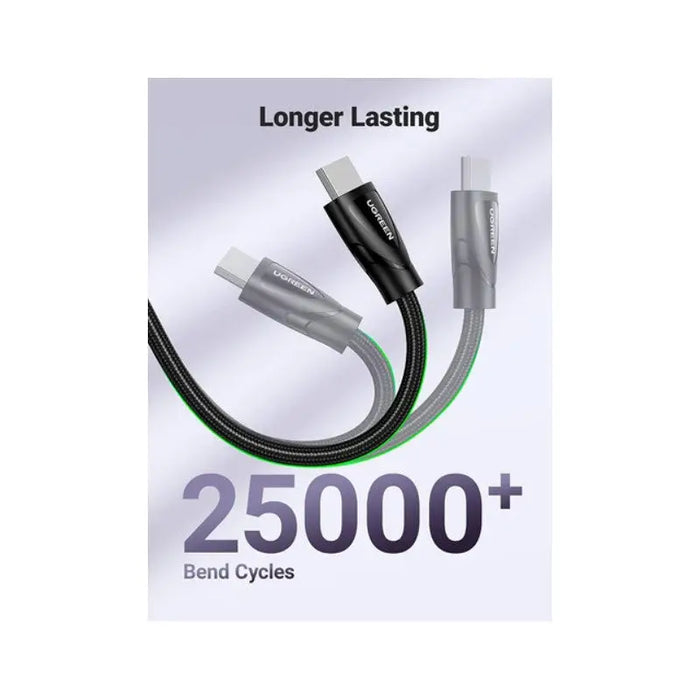 CABLE 8K HDMI/HDMI BRAIDED 5m HD140 UGREEN - Кабели аудио / видео<<<Аксесоари за мобилни устройства и ТВ<<<AmperelB2B