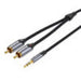 Cable Audio 2xRC to 3.5mm Vention BCNBL 10m (grey) - Audio cables<<<Audio<<<InnproXML&&&Електроника