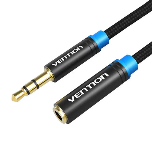 Cable Audio Braided 3.5mm male-female Vention VAB-B06-B300-M 3m Black - Audio cables<<<Audio<<<InnproXML