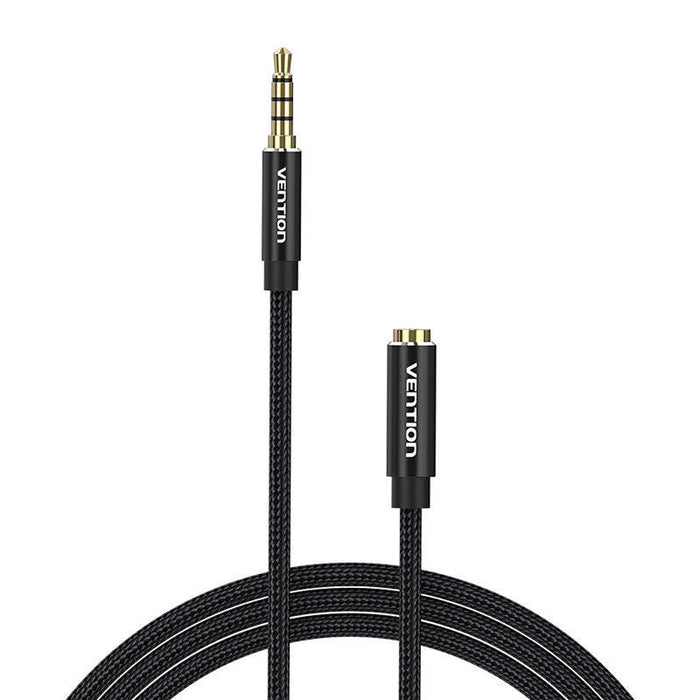 Cable Audio TRRS 3.5mm Male to 3.5mm Female Vention BHCBI 3m Black - Audio cables<<<Audio<<<InnproXML&&&Електроника