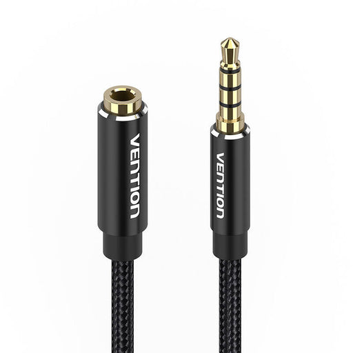Cable Audio TRRS 3.5mm Male to 3.5mm Female Vention BHCBJ 5m Black - Audio cables<<<Audio<<<InnproXML&&&Електроника