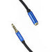 Cable Audio TRRS 3.5mm Male to 3.5mm Female Vention BHCLJ 5m Blue - Audio cables<<<Audio<<<InnproXML&&&Електроника