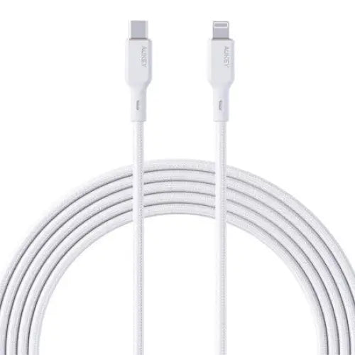 Cable Aukey CB-NCL2 USB-C to Lightning 1.8m (white) - USB-C to Lightning<<<USB cables<<<GSM Accessories<<<InnproXML
